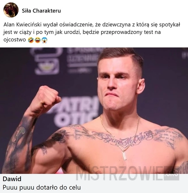 
    Oświadczenie