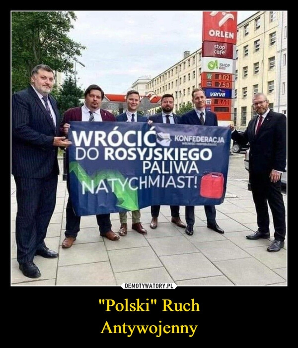 
    "Polski" Ruch
Antywojenny