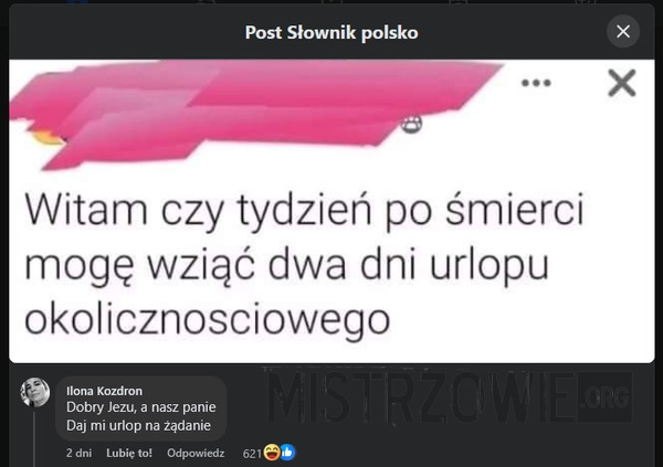 
    Anaszpanie, dej na żądanie