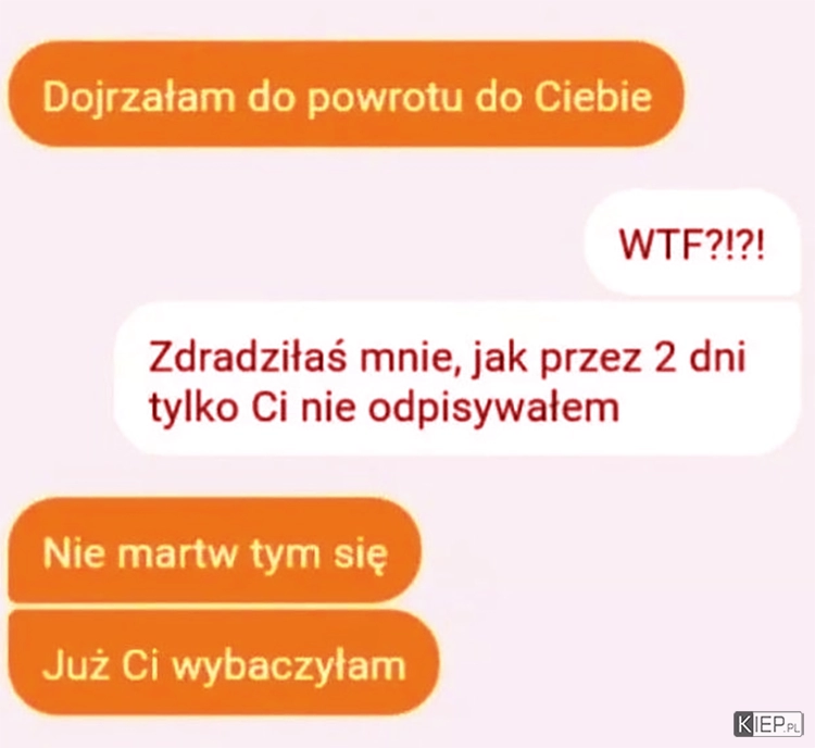 
    Słuchaj no Karyna, to tak nie działa jak myślisz