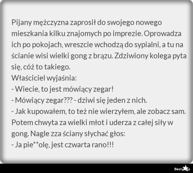 
    Mówiący zegar 