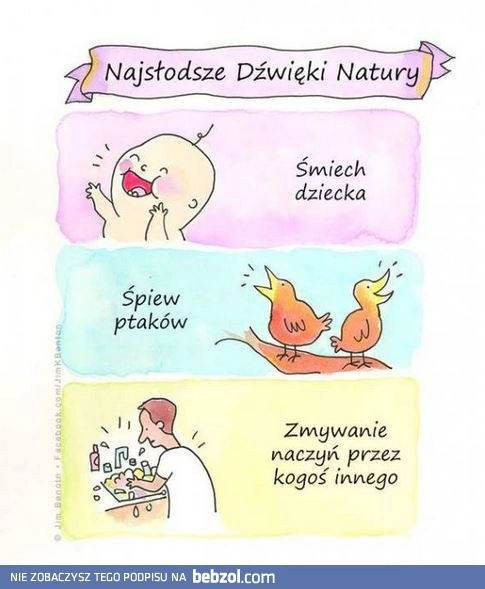 
    Najsłodsze dźwięki natury