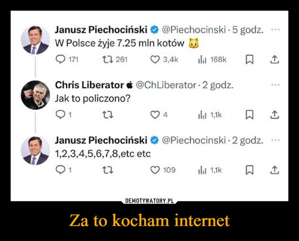 
    Za to kocham internet