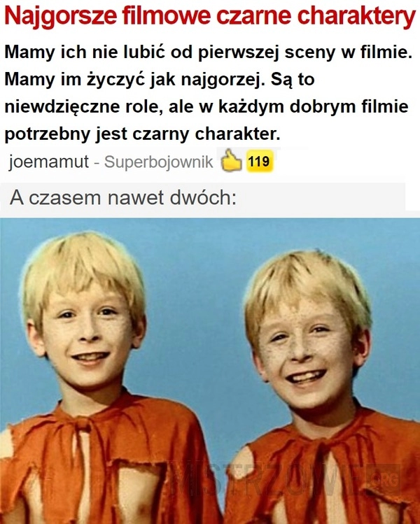 
    Najgorsze filmowe czarne charaktery