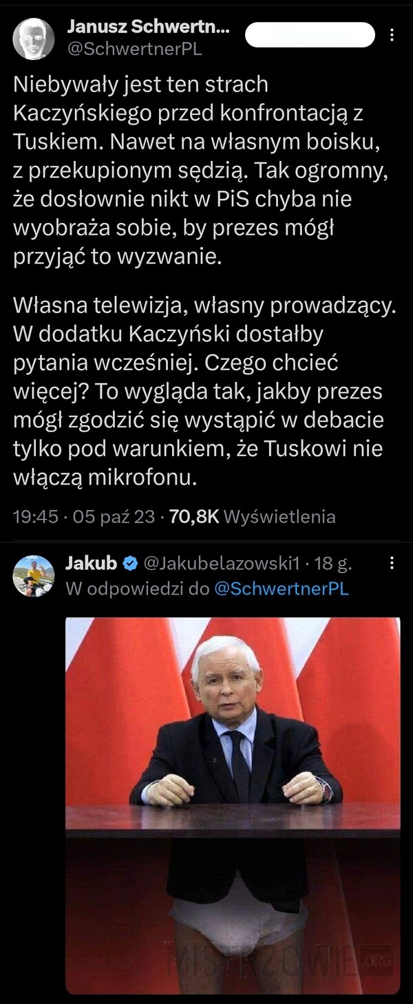 
    Strach Kaczyńskiego