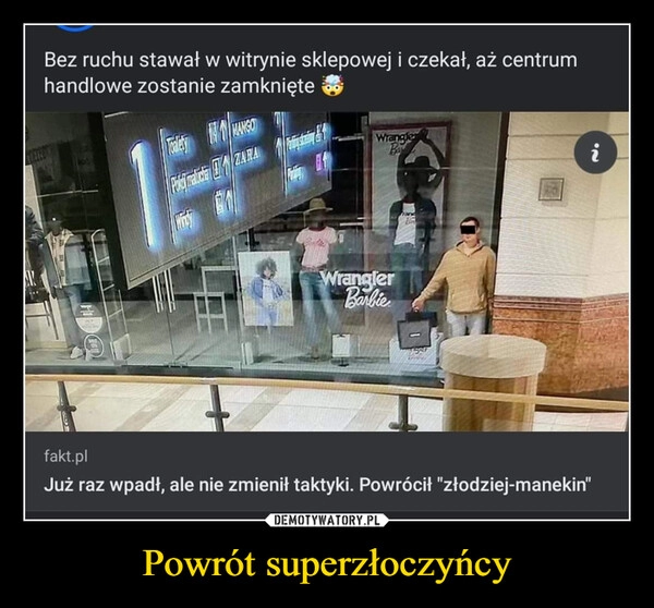 
    Powrót superzłoczyńcy