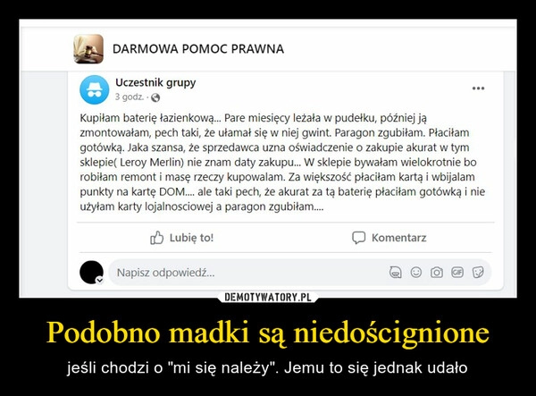 
    Podobno madki są niedoścignione