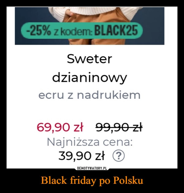 
    Black friday po Polsku