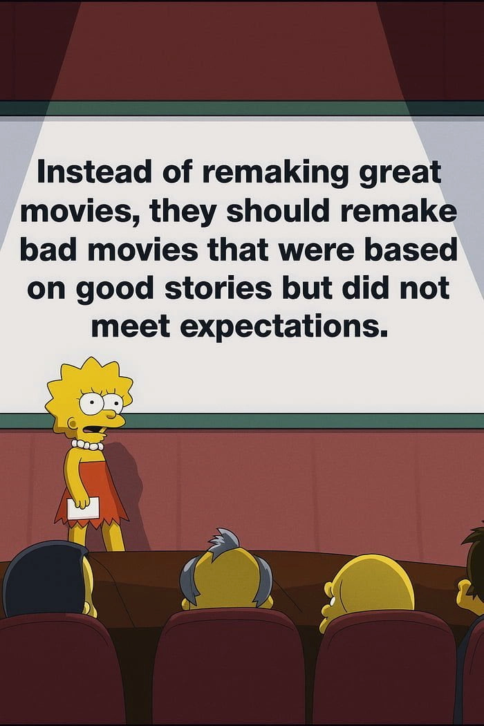 
    Which movies should be remade?