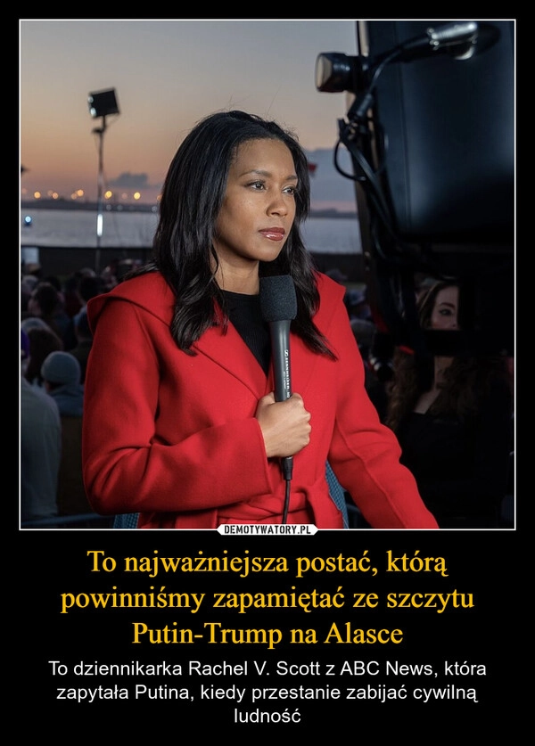 
    To najważniejsza postać, którą powinniśmy zapamiętać ze szczytu Putin-Trump na Alasce