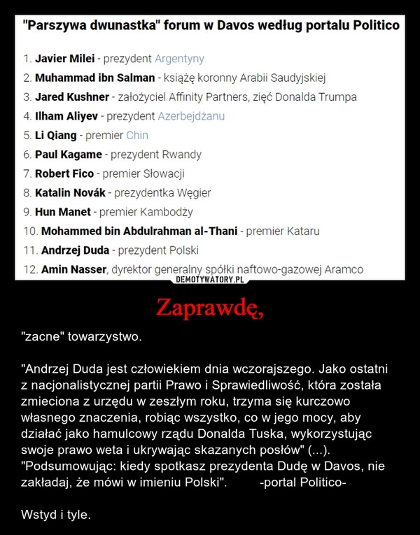 
    Zaprawdę,