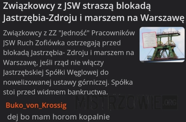 
    Związkowcy