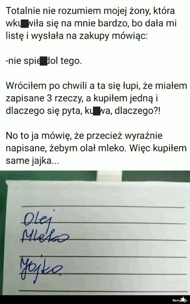 
    Mąż na zakupach 