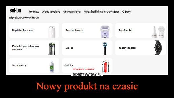 
    Nowy produkt na czasie