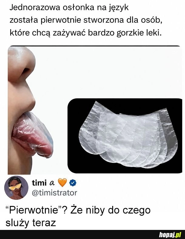 
    Osłonka na język