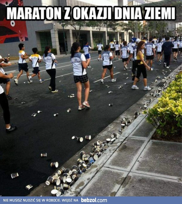 
    Maraton z okazji dnia ziemi