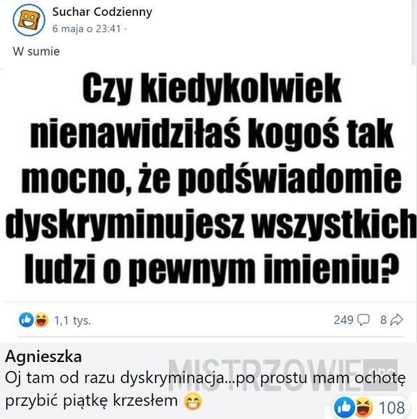 
    Nienawiść