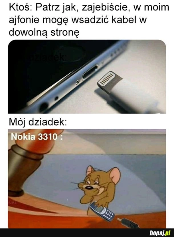 
    Dziadek miał lepsze