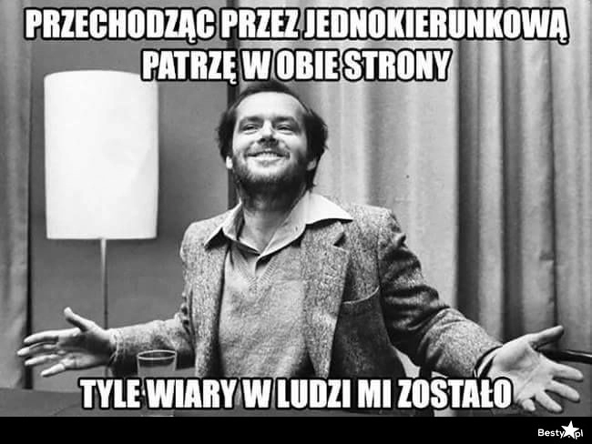 
    Zaufanie do ludzi 