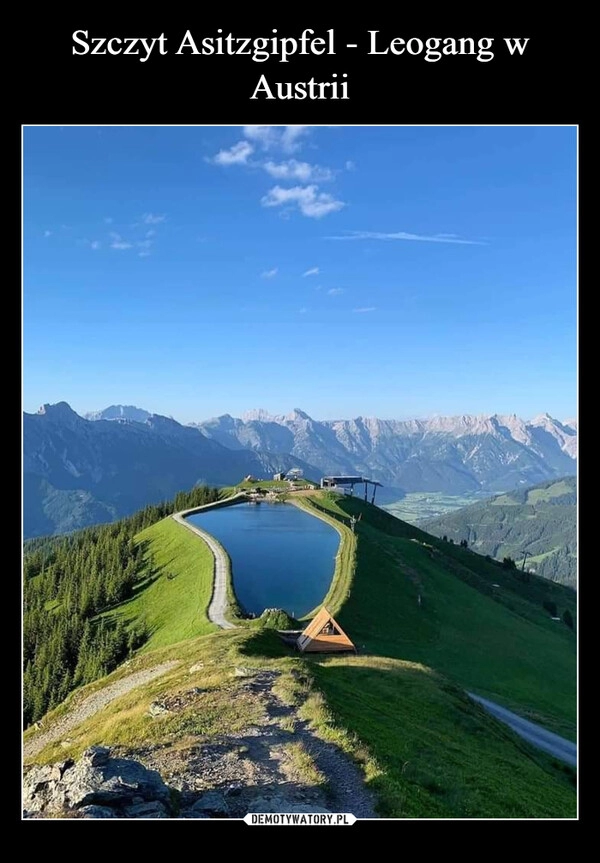 
    Szczyt Asitzgipfel - Leogang w Austrii