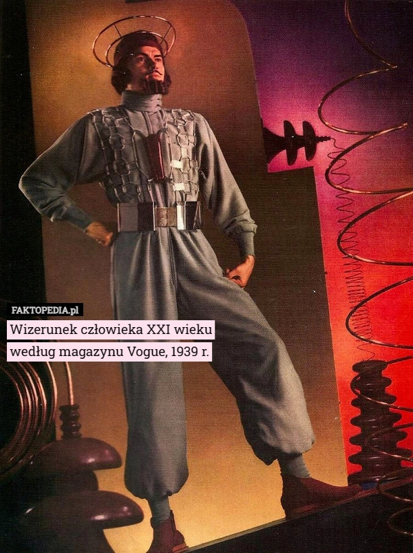 
    Wizerunek człowieka XXI wieku według magazynu Vogue, 1939 r.