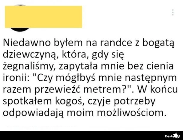 
    Randka z bogatą dziewczyną 