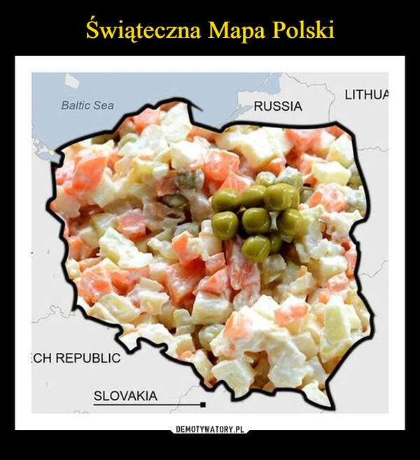 
    Świąteczna Mapa Polski