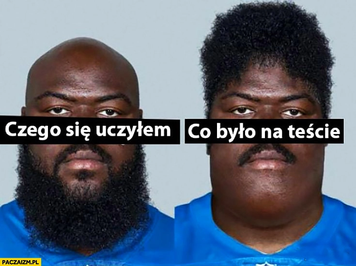 
    Czego się uczyłem broda, co było na egzaminie teście włosy porównanie
