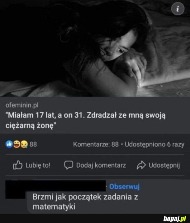 
    Ułóż pytanie i oblicz