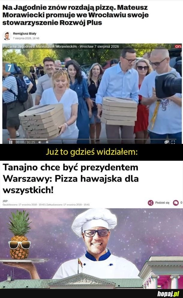 
    Pizza za darmo