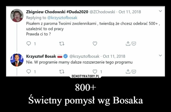 
    800+
Świetny pomysł wg Bosaka