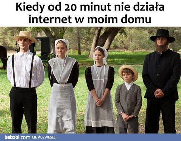 
    Kiedy od 20 minut nie działa internet w moim domu