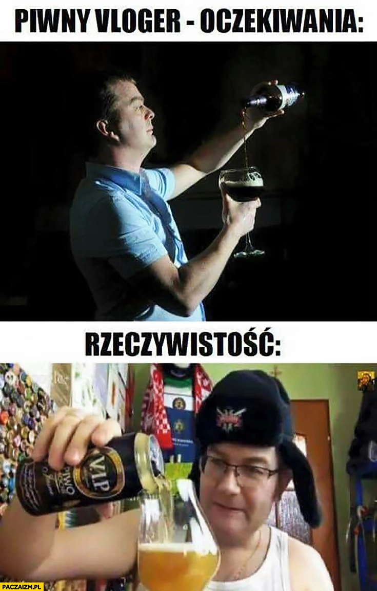 
    Piwny vloger oczekiwania vs rzeczywistość Tomasz Kopyra piwo VIP