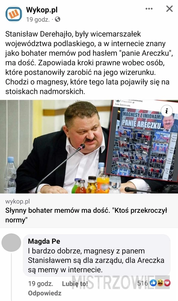 
    Memy z Areczkiem