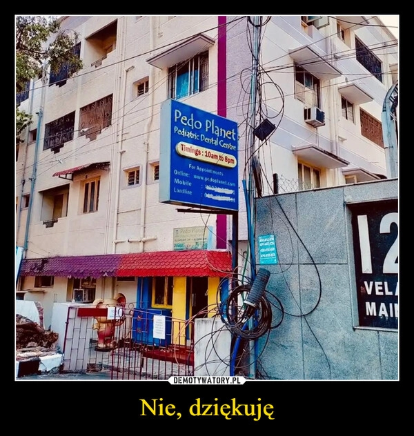 
    Nie, dziękuję