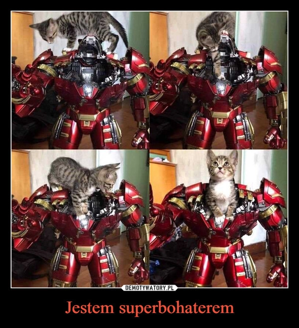 
    Jestem superbohaterem