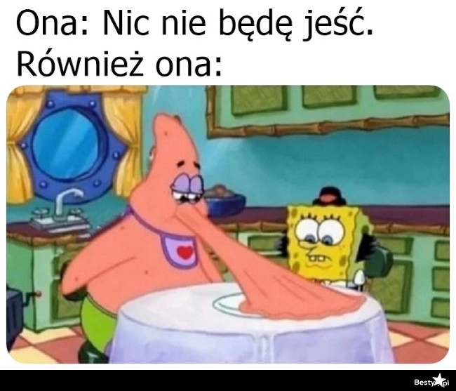 
    Nie jestem głodna 