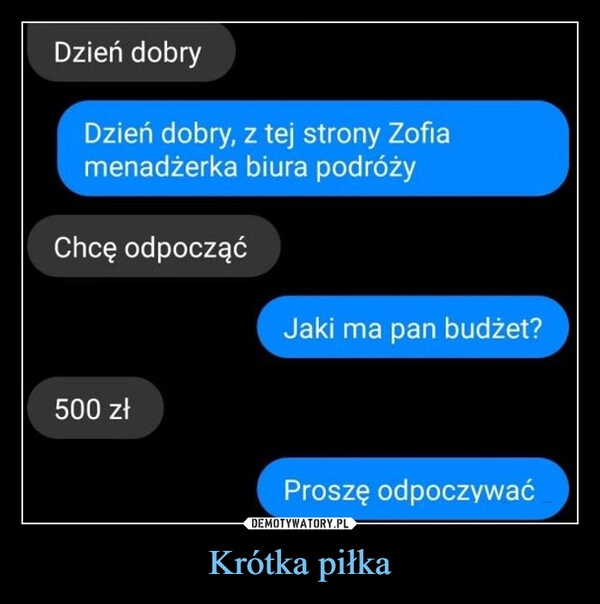 
    Krótka piłka