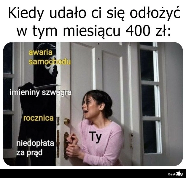 
    To tyle z oszczędności 