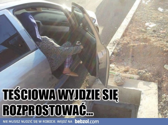 
    Teściowa wyjdzie