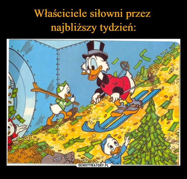 
    Właściciele siłowni przez 
najbliższy tydzień: