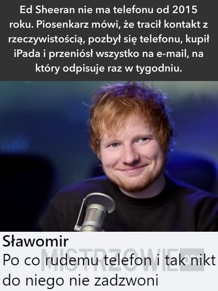 
    Ed Sheeran