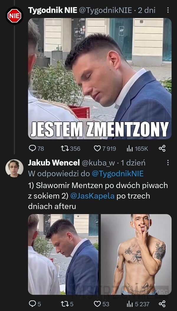 
    Zmentzony