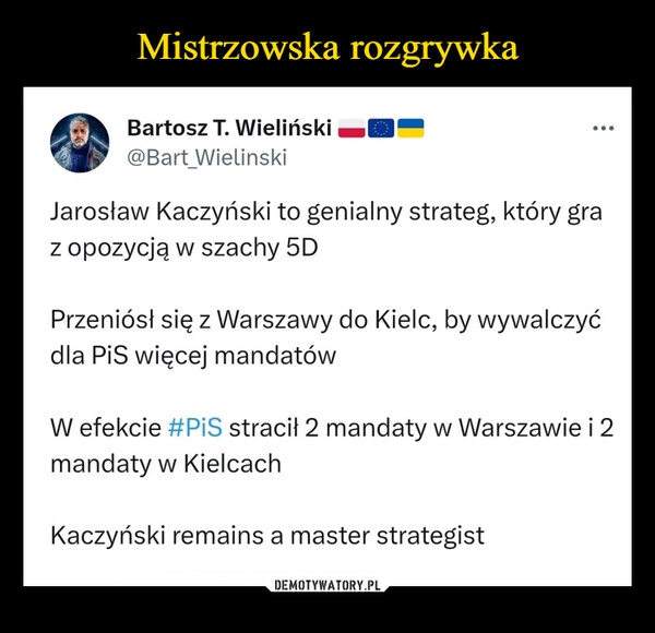 
    Mistrzowska rozgrywka