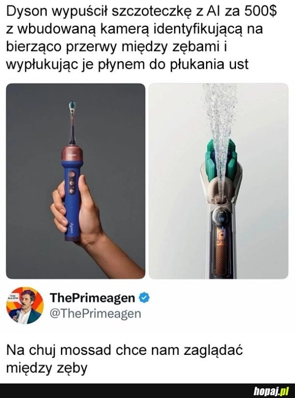 
    W pakiecie przyrząd do świecenia w dupie