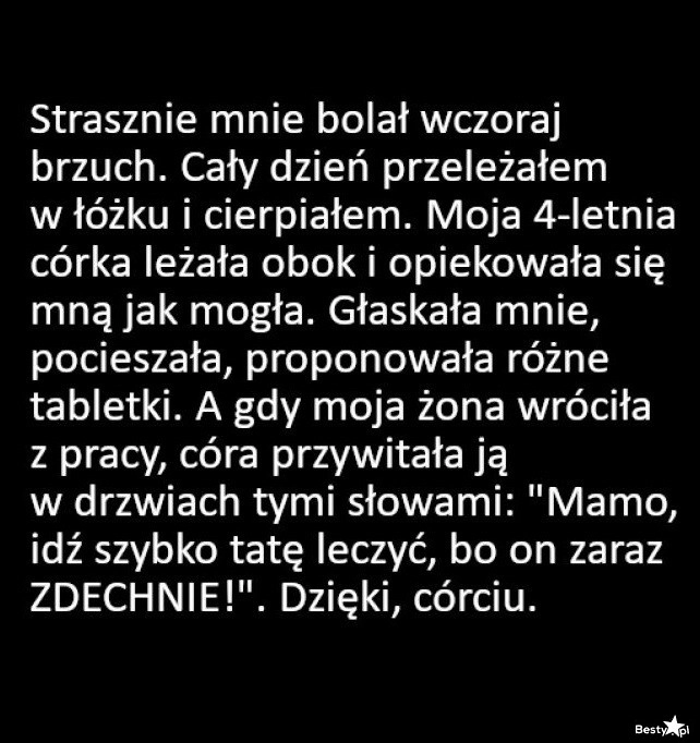 
    Opiekuńcza córeczka 