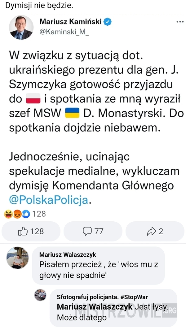 
    
			Takiemu włos z głowy nie spadnie					