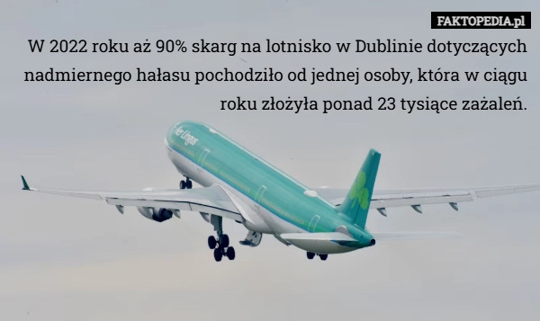 
    W 2022 roku aż 90% skarg na lotnisko w Dublinie dotyczących nadmiernego...