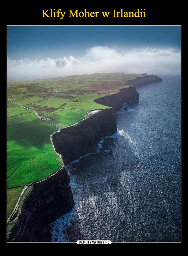 
    Klify Moher w Irlandii