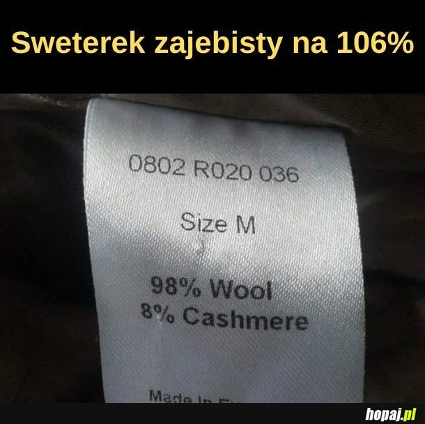 
    Sweterek.